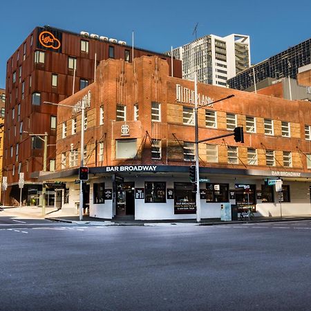 Bar Broadway Hotel Sydney Bagian luar foto